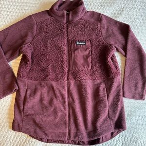 Columbia women’s fleece zip up XXL GUC